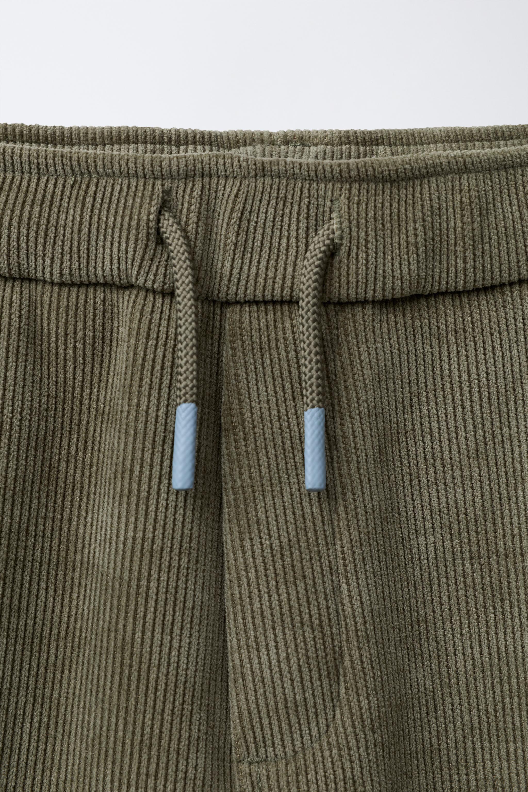CORDUROY PANTS WITH POCKETS